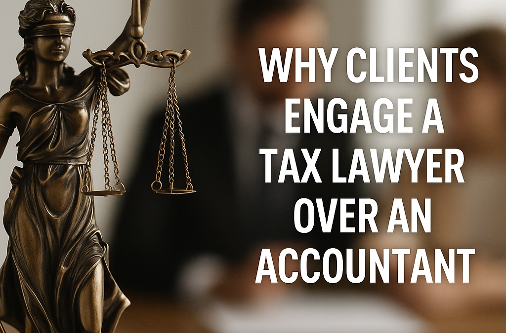 Why Hire a Tax Lawyer for ATO Disputes – Legal Advice vs. Accounting Support
