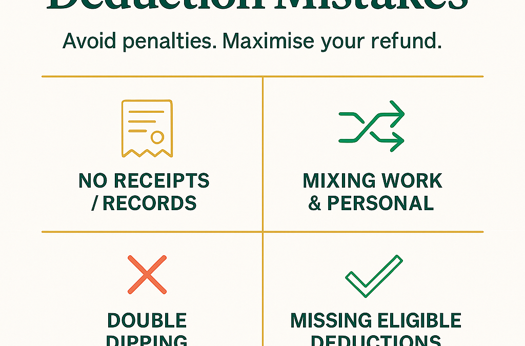 Common Tax Deduction Mistakes & How to Avoid Them