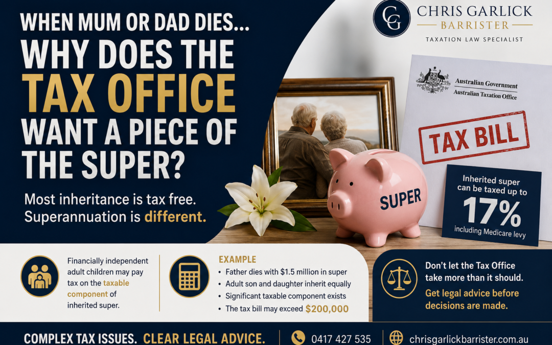 Superannuation Death Benefits Tax Australia | Why Adult Children Pay Tax on Inherited Super