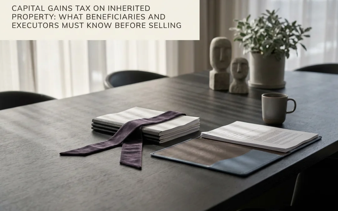 Capital Gains Tax on Inherited Property: What Beneficiaries and Executors Must Know Before Selling